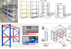標(biāo)準(zhǔn)三層重型倉(cāng)庫(kù)貨架尺寸規(guī)格